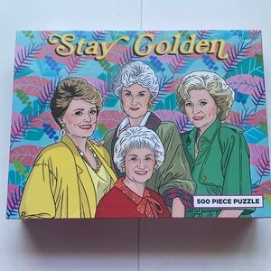 Golden Girls 500 Piece Stay Golden Puzzle